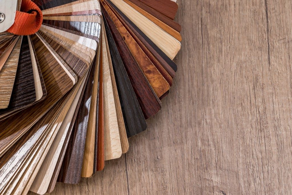 photos of wood flooring swatches