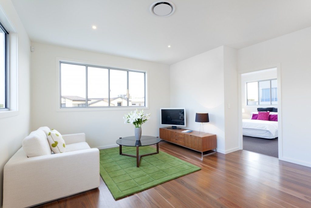 small living room interior