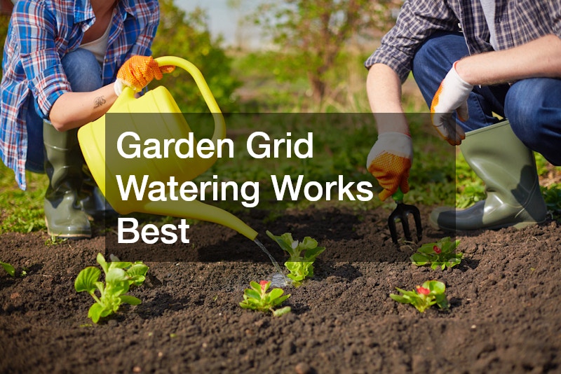 Garden Grid Watering Works Best